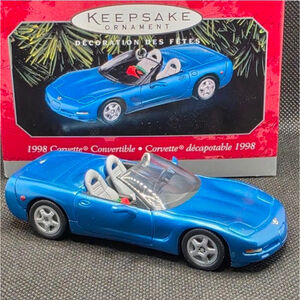 Hallmark Keepsake Ornament 1998 Corvette Convertible